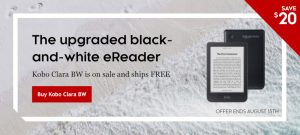 Kobo Clara BW sale