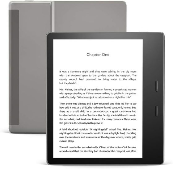 Kindle Oasis Update