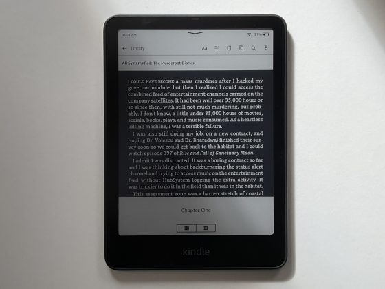 Kindle Colorsoft Dark Mode