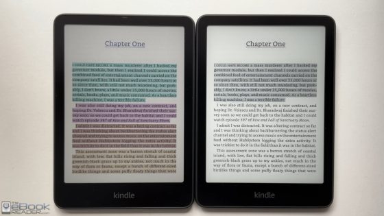 Kindle Colorsoft vs Paperwhite