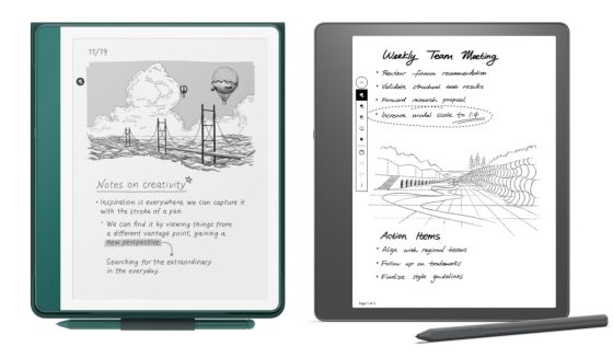 Kindle Scribe Comparison