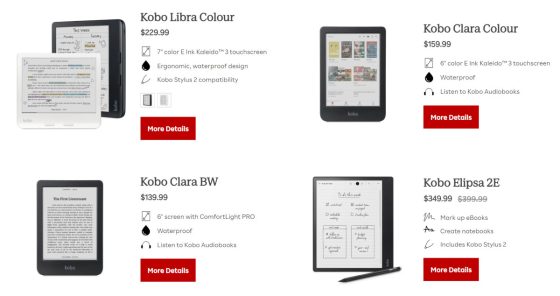 Kobo Price Increase