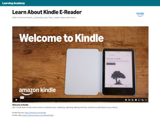 Kindle Learning Academy