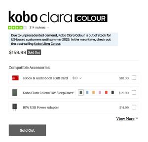 Kobo Clara Colour Summer Return