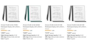 Kindle Scribe Sale