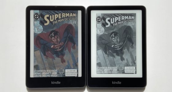 Color E Ink vs BW E Ink Kindle