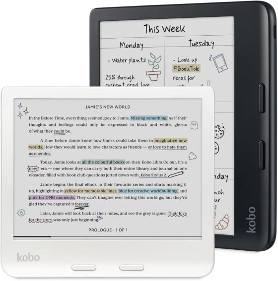Kobo eReaders Screen Reader