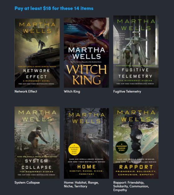 Humble Bundle Martha Wells
