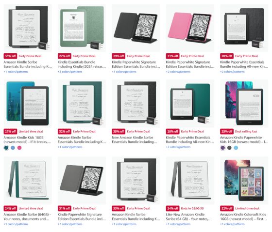 Kindle Prime Deals