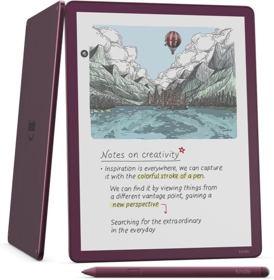 Kindle Scribe Colorsoft Red