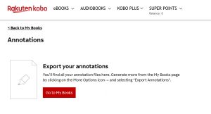Kobo Export Annotations
