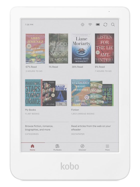 White Kobo Clara Colour