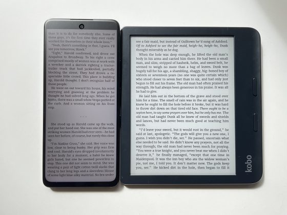 Nxtpaper vs E Ink