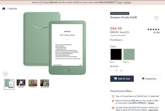 QVC Kindle Sale