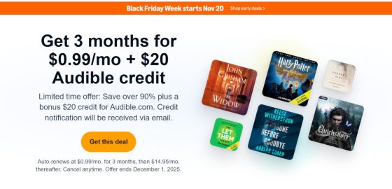 Audible Deal