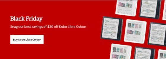 Kobo Black Friday Sale