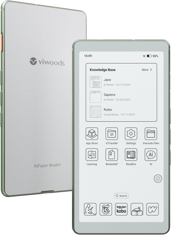 Viwoods AiPaper Reader