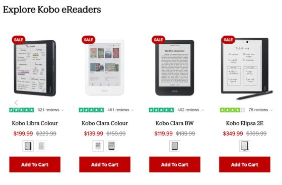 Kobo December Sale
