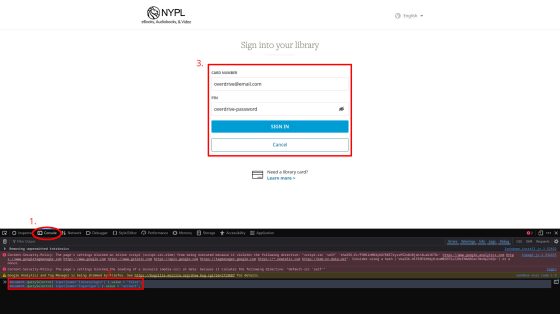 Kobo Multiple Libraries Login Fix