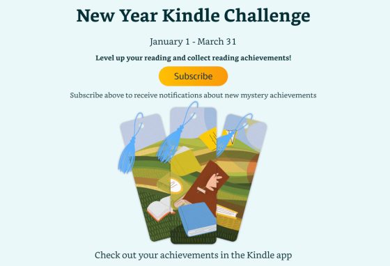 New Year Kindle Challenge