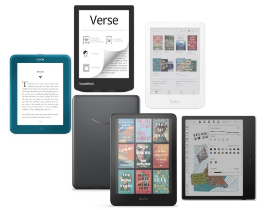 Top eReader Brands