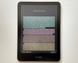 Kindle Colorsoft Dark Mode