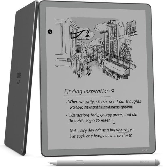 Kindle Scribe No Light