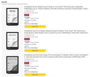 PocketBook eReaders Sale