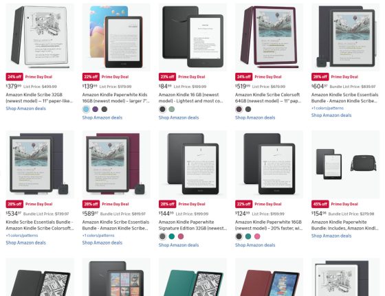 Kindle Prime Day Deals 2026
