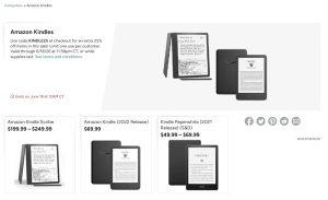 Kindle Sales Woot