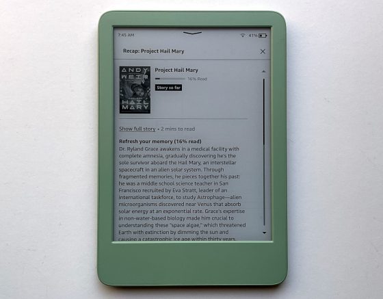 Kindle Story So Far