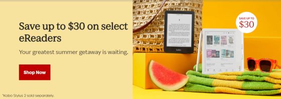 Kobo Summer Sale