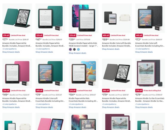 Prime Day 2026 Kindle Bundles