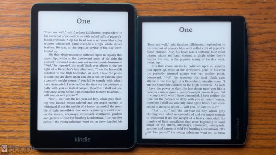 Kindle Paperwhite vs Pocketbook Era Lite