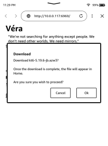 Kindle Vera Jailbreak