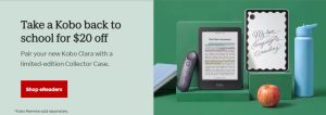 Kobo Clara Back to School Sale