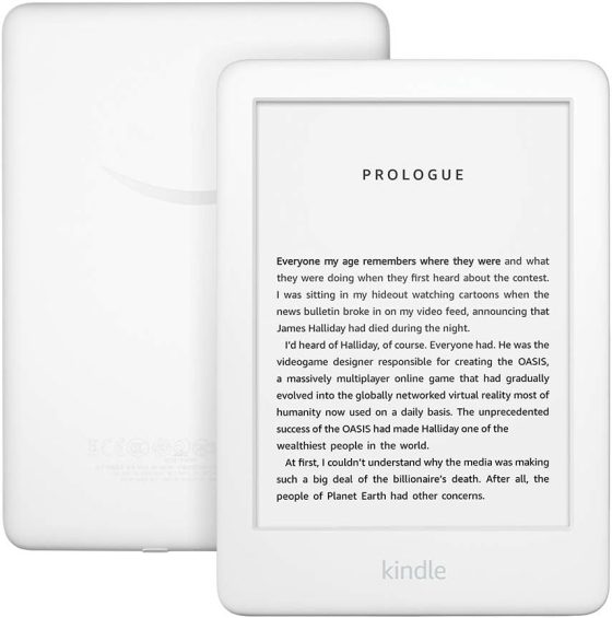 White Kindle