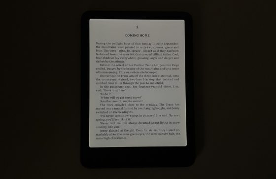 Kindle Colorsoft Light Bleed 2