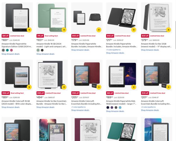 Kindle Prime Big Deal Days