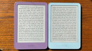 Kindle Ube vs Alpine Sky Aluminum