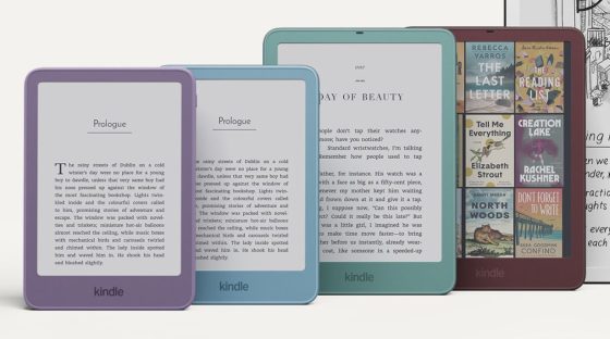 New Kindle Lineup